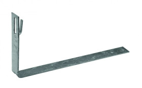 Uchwyt dachówkowy (zacisk przez zgięcie) 400mm ocynk ogniowy R.8020