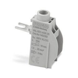 Podkładka termiczna Blok zacisków Phoenix Contact Blok zacisków na szynie DIN 63A