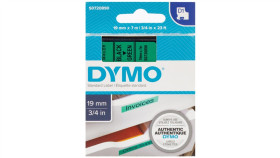 Taśma Do Drukarek D1 19Mm X 7M Czarny/Zielony S0720890