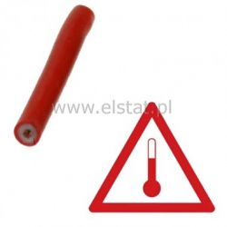 Przewód silikonowy 2,5mm2 czerwony Imax 36A