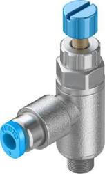 Zawór zwrotny FESTO GRLA-M5-QS-3-RS-D 197576, 0.2 do 10 bar
