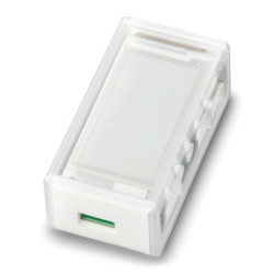 Obudowa do Raspberry Pi Zero i nakładki PaPiRus Zero - przezroczysta