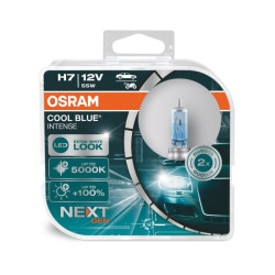 Żarówka H7 12V OSRAM COOL BLUE Intense NextGen HCB kpl.55W DUO żarówki