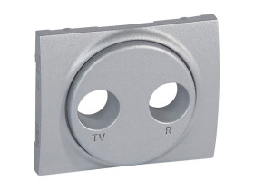 SISTENA LIFE Plakietka Metalic do gniazd TV-R 771372 LEGRAND