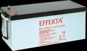 BTL 12-200 Rechargeable AGM battery, 12 V, 200 Ah