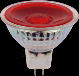 L642790592 GU5.3 MR16 Glass 50x47.5 5W 38° Red