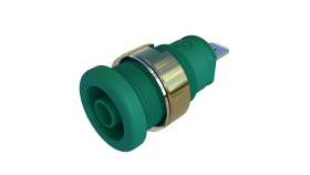 SKS Hirschmann SEB 2610 F4,8 Ni grün Złącze żeńskie do zabudowy bezpieczne 1 szt.