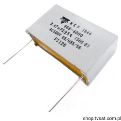 MKP1844-468-4000-0.47uFX MKP0.47uF 500VAC 5% R=37.5 R37.5 VISHAY