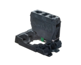 Pojedynczy blok styków 1Z 0R z korpusem/kołnierzem mocującym ZB5AZ101