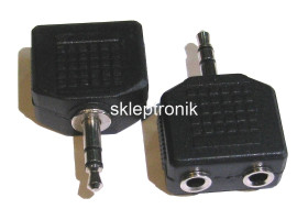 Rozgałęźnik Jack 3,5 WT/2x3,5 GN