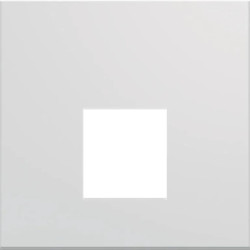 gallery Płytka czołowa pojedyncza do gniazda RJ45 oraz VDI 2M biały WXD202B