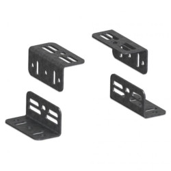 Zestaw 4 kątowników uniwersalnych, podstawa pod napędy do bram przesuwnych ASM150