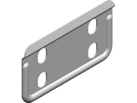 Łącznik LPMLH50 do korytka grubość blachy 0,7mm 152800 BAKS