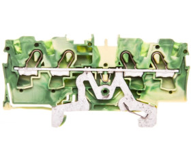 Złączka 4-przewodowa 4mm2 żółto-zielona 2004-1407 TOPJOBS