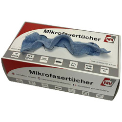 IWH 071125Microfibre Cloths 20 Pieces 250mm X 250mm For Cleaning Tasks