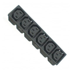 Złącze IEC, na Zatrzask Żeński 10A Proste RS PRO