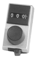 Model 15 Rectangular 10 Turn Dial (3 Digit), (4 Digit) 100 Turn