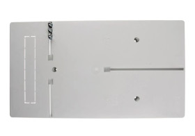 Tablica licznikowa 450x250mm 3F szara T-3F-b/z-100A 10.3