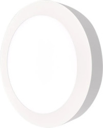 Oprawa nasufitowa LED 18W 1350lm 2800K/ciepła IP20 okrągły biały LED90 FENIX-R White 18W WW GXDW032