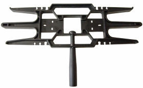 Organizator kabli, Porządkowanie kabli, do użytku z: Przewody, materiał: Polipropylen, 404 x 128 x 18mm