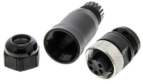 Przemysłowe złącza okrągłe 5-pinowe Miniaturowe Montaż na kablu Gniazdo Molex