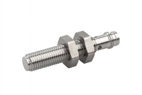 Czujnik indukcyjny M8x1 dł: 46mm quasi-zabudowany Sn: 2mm 10-30V DC PNP NO złącze M8 3pin IP67 V4A 20bar IC080173