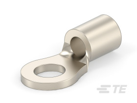 Zacisk oczkowy Ø , M2.5 (#4) nieizolowany Srebrny TE Connectivity