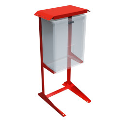 Stojak ocynkowany wolnostojący stalowy stelaż do rozdzielnic Doktorvolt DV-6085-ST