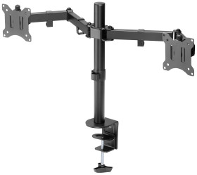 Digitus DA-90400 Uchwyt do monitora, stołowy 33,0 cm (13") - 81,3 cm (32") czarny, czarny (matowy) Obrotowy, z regulowan