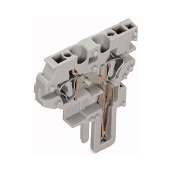WAGO 769-505 2-conductor Center Module Codable 1-pole Grey