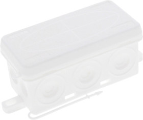 Skrzynka przyłączeniowa Wiska KA 006/5 WH, IP55, (D x S x W) 86 x 44 x 41 mm, czarny (ral 9005), 1 szt.