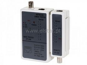 Tester kabli komputerowych sieci RJ45 lub BNC G248
