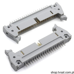 AWH-40G-0222-T-R Connector 2x20 Pins Vertical THT ASSMANN