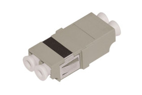 Adapter światłowodowy typ LC do LC Duplex Wielomodowy HellermannTyton Connectivity