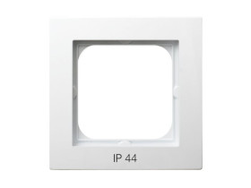 AS Ramka 1 pojedyncza do wyłączników IP44 biała RH-1G/00 OSPEL