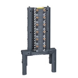 Rozdzielnica elektryczna, l. faz: 3, 3+N, 12 wloty, 250 A, Acti9