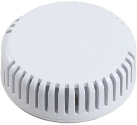 ABS miniature enclosure, (Ø x H) 60 x 20 mm, white, IP30, 1551V12WH