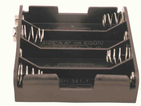 Uchwyt do baterii, x 4, maks. Ø 14.5mm, montaż zatrzaskowy