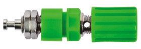 Gniazdo montażowe, rodzaj Żeński, Zielony, 36A, 33 V ac, 70V dc