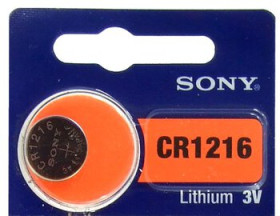bateria litowa mini Sony CR1216