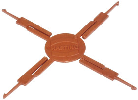 Zestaw styków kodujących HARTING Styk kodujący 2-rzędowe 3-pinowe 0946