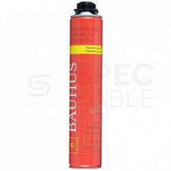 Piana montażowo-uszczelniająca, pianka niskoprężna pistoletowa 750ml BAUHUS