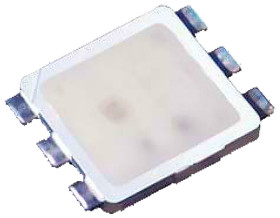 LED, SMD, RGB, 6-Pin, 2,1 V, 3,3 V, ROHM