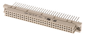 Złącze DIN 41612 64 -pinowe 2 -rzędowe raster: 2.54mm Żeński 09032646821