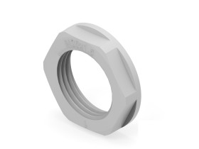 Nakrętka do dławnic kablowych gwint: M20 PA 6 Jasnoszary Entrelec