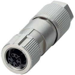 L&#xFC;tze 490168 Sensor/Actuator Connector M12 Straight Shielded X-Coded
