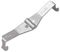 Akcesorium do rynien kablowych Stal z powłoką antykorozyjną Geomet , Zacisk rozpórki kanału Cablofil International