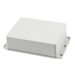 1591XXGFLGY Hammond Multipurpose Grey FRABS Enclosure Flanged Lid 121 x 94 x 38mm