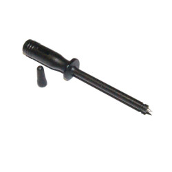 KOŃCÓWKA POMIAROWA CZARNA IGŁA GNIAZDO BAN 4mm 101mm 1000V 10A Amass