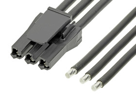 Molex 2160111033 Obudowa złącza pin żeńskiego na kabel, piny: 3, 1 szt.